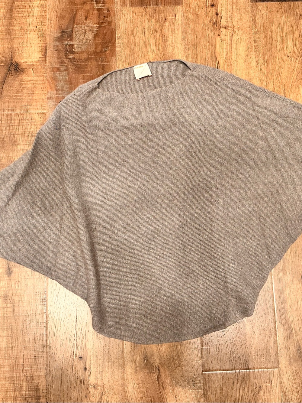 Kerisma Gray Women's Crewneck dolman sleeve rib sweater size S/M